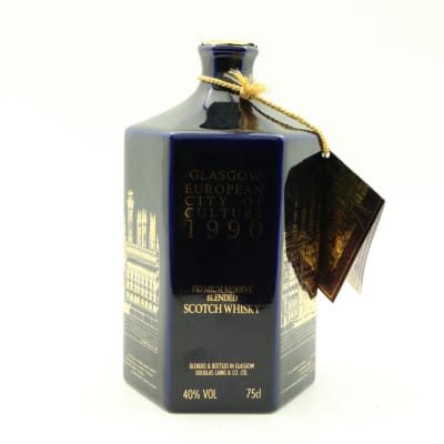 Douglas Laing Blended Whisky Decanter For Glasgow European City Of Culture 1990 75cl