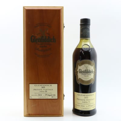 Glenfiddich 1959 Private Vintage Single Cask #3934