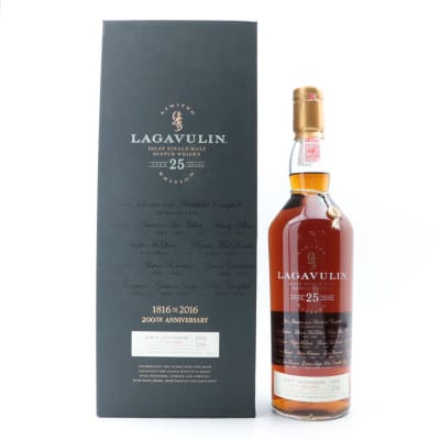 Lagavulin 25 Year Old 200th Anniversary