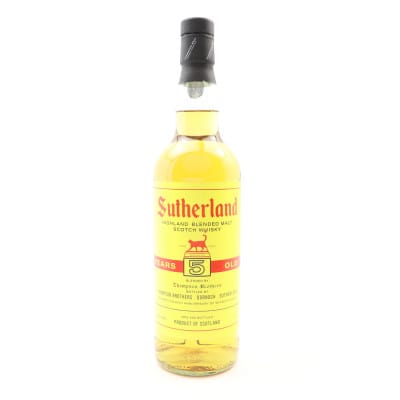 Sutherland 5 Year Old Blended Malt Thompson Bros for Whiskyfun 20th Anniversary