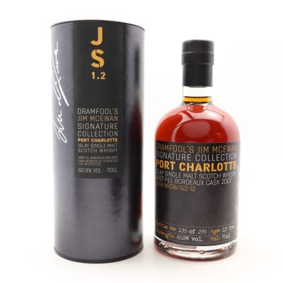 Port Charlotte 2007 13 Year Old Dramfool’s Jim McEwan Signature Collection 1.2