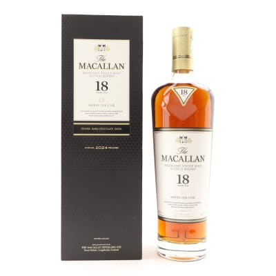 Macallan 18 Year Old Sherry Oak 2024 Release