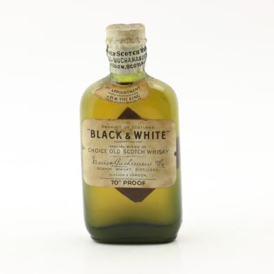 Black & White 70º Proof Spring Cap Mini