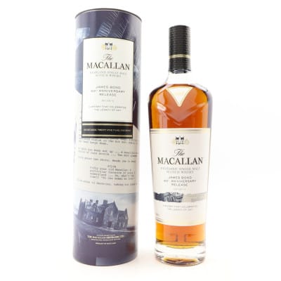 Macallan James Bond 60th Anniversary Release Decade VI, 2022, 43.7% whisky bottle