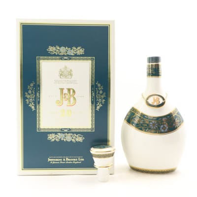 J&B Decanter 20 Year Old, 43% whisky bottle