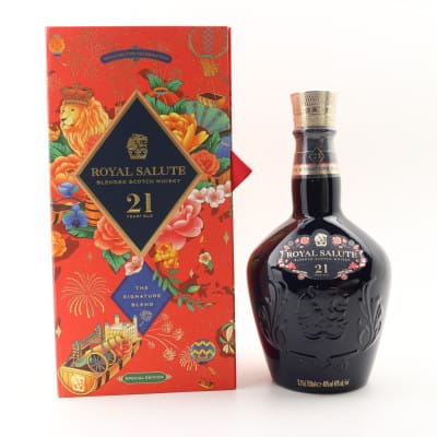 Chivas Royal Salute 21 Year Old Signature Blend Lunar New Year Yunshu Li Edition