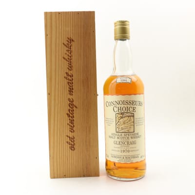 Glencraig 1970 Connoisseurs Choice 75cl