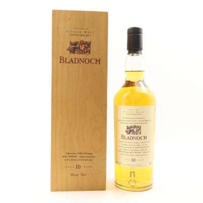 Flora & Fauna Bladnoch 10 Year Old In Wooden Box
