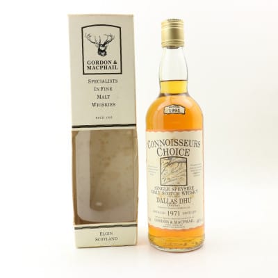 Dallas Dhu 1971 Connoisseurs Choice