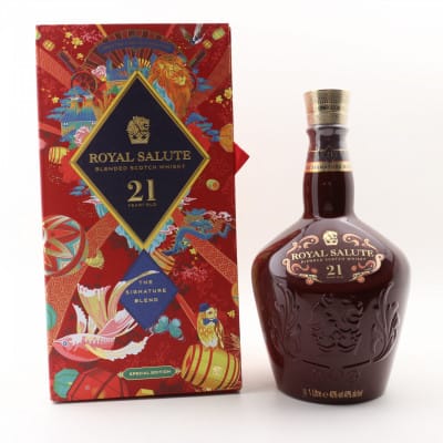 Chivas Royal Salute 21 Year Old Signature Blend Trajan Jia Edition 1L