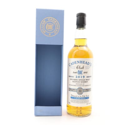 Glenrothes-Glenlivet 1996 22 Year Old Cadenhead’s Club
