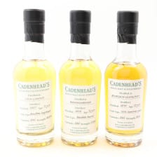 Bunnahabhain 12 Benriach Glenlivet 12 Loch Lomond 15 Cadenhead S 3 X 20cl