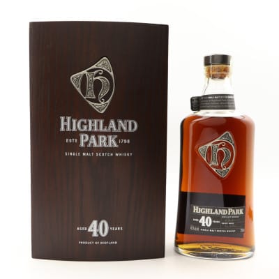 Highland Park 40 Year Old, Refill & First-fill Sherry Cask, 48.3% whisky bottle