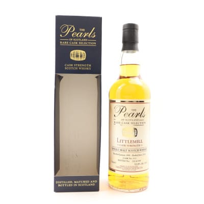 Littlemill The Pearls of Scotland 24 Year Old, Cask #11, 1991, Gordon & Company (Distillers) Limited, 52.8% whisky bottle