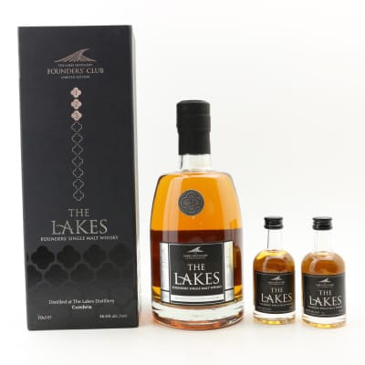 The Lakes Distillery Founders’ Club Third Release With 2 x Matching Minis