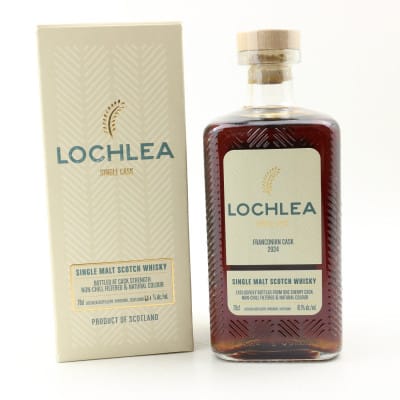 Lochlea Franconian Cask, Cask #261, 2024, 61.1% whisky bottle