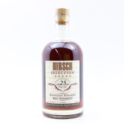 Hirsch Selection 25 Year Old Kentucky Straight Rye Whiskey 75cl