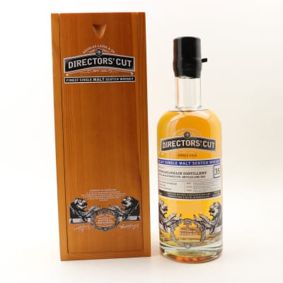 Bunnahabhain Director's Cut 35 Year Old, Hogshead Cask, Cask #10348, 1978, Douglas Laing, 45.2% whisky bottle