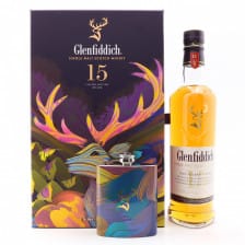 Glenfiddich 15 Santtu Mustonen Limited Edition With Hip Flask