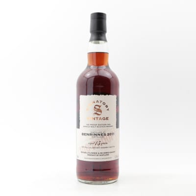 Benrinnes 2011 13 Year Old Signatory 100º Proof Edition #33