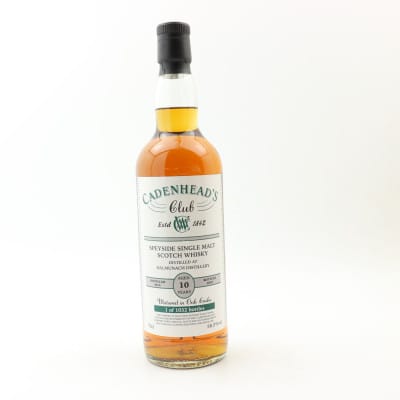 Dalmunach 2015 10 Year Old Cadenhead’s Club