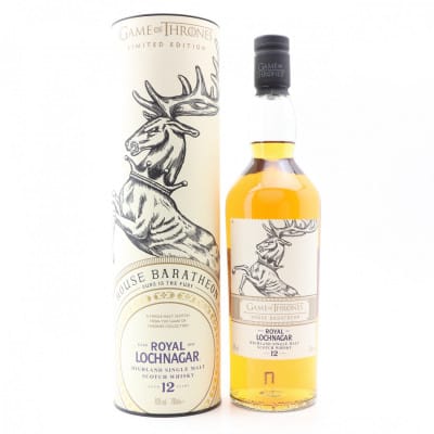 Royal Lochnagar 12 Year Old Game of Thrones 'House Baratheon'
