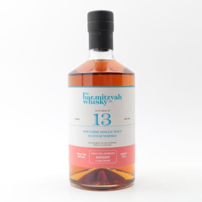 Speyside 13 Year Old Bar Mitzvah Whisky Co
