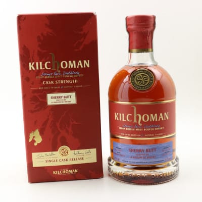 Kilchoman Sherry Cask, Cask #417, 2017, 59.3% whisky bottle