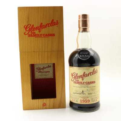 Glenfarclas Family Cask, Sherry Cask, Cask #1821, Release S14, 2014, 46.4% whisky bottle