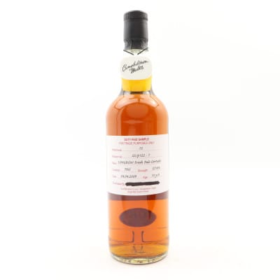 Longrow 2009 15 Year Old Duty Paid Sample