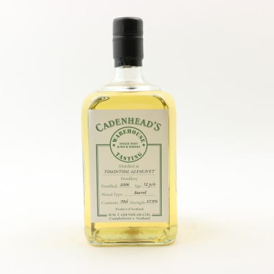 Tomintoul 2006 12 Year Old Cadenhead’s