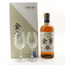 Nikka Ichi 10 Gift Set With Glasses