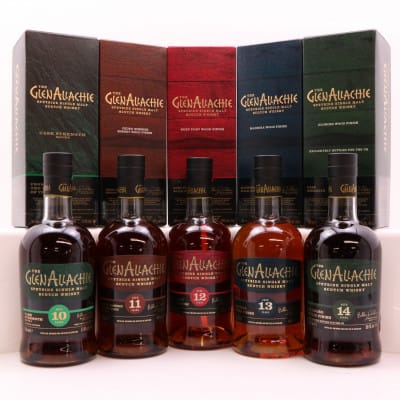 GlenAllachie Collection 10-14 Years Old 5 x 70cl