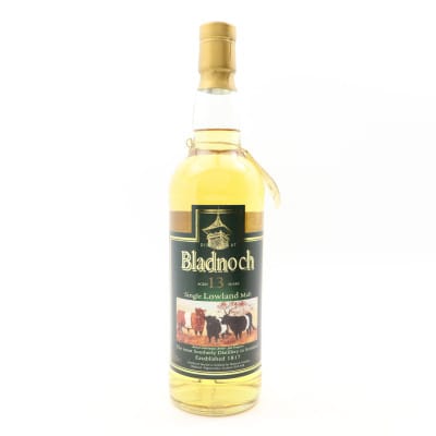Bladnoch 13 Year Old Belted Galloway Label