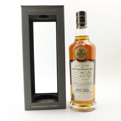 Cameronbridge Connoisseurs Choice Cask Strength 21 Year Old, Sherry Cask, Cask #72096, 1997, Gordon & MacPhail, 59.3% whisky bottle