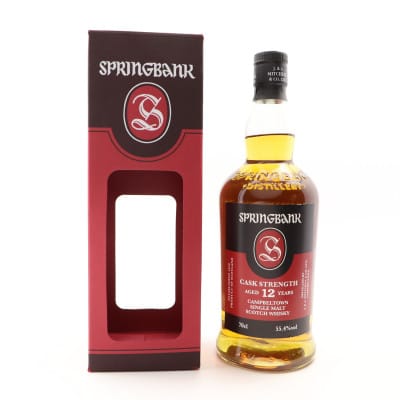 Springbank 12 Year Old Cask Strength 2021 Release