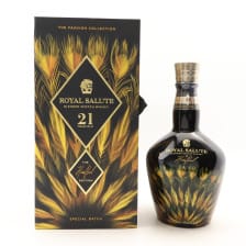 CHIVAS ROYAL SALUTE 21 YEAR OLD HARRIS REED EDITION GOLD FLAGON