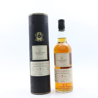 Glenallachie Cask Collection 7 Year Old, Sherry Butt Cask, Cask #900021, 2012, A.D. Rattray, 65.9%