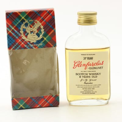Glenfarclas-Glenlivet 8 Year Old 70º Proof Mini 5cl