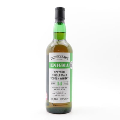 Cadenhead’s 2010 14 Year Old Speyside Single Malt Enigma