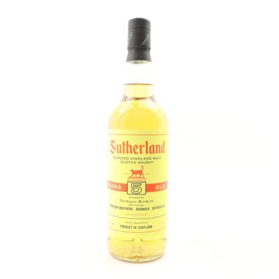 Sutherland 5 Year Old Blended Malt Thompson Bros 2024 Edition