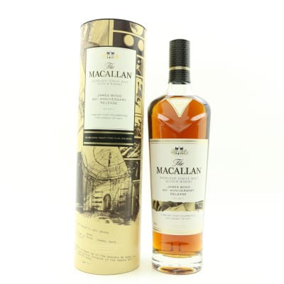 Macallan James Bond 60th Anniversary Release Decade V