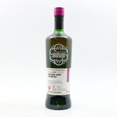 Blair Athol "ONE WARM, SUNNY AUTUMN DAY" 14 Year Old, Muscat Barrique Cask, Cask #68.132, 2011, The Scotch Malt Whisky Society, 58.2% whisky bottle