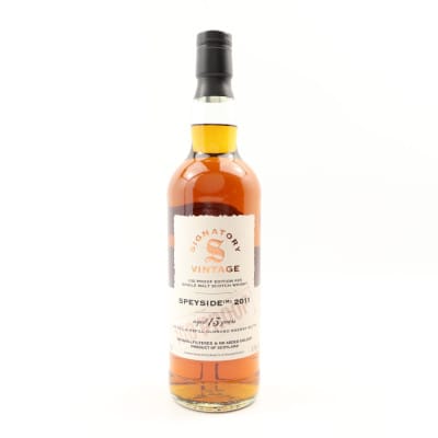 Speyside (M) 2011 13 Year Old Signatory 100º Proof Edition #25