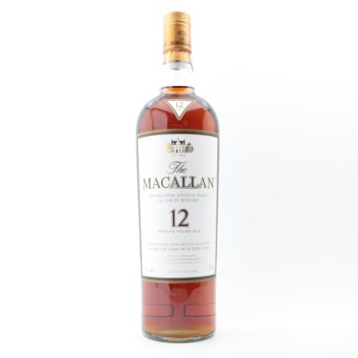 Macallan Sherry Oak 12 Year Old, Sherry Cask, 43% whisky bottle