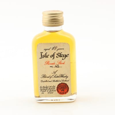 Isle Of Skye 18 Year Old Private Stock Mini 5cl
