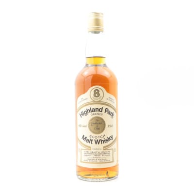 Highland Park 8 Year Old, Gordon & MacPhail, 40% whisky bottle