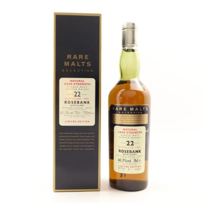 Rare Malts Rosebank 1981 22 Year Old