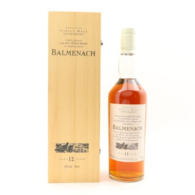 Flora & Fauna Balmenach 12 Year Old 1st Edition In Wooden Box
