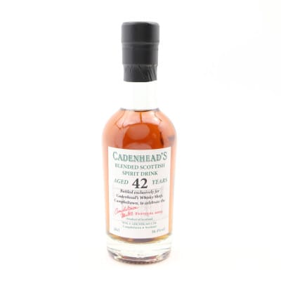 Cadenhead’s 42 Year Old Blend Campbeltown Malts Festival 2023 20cl